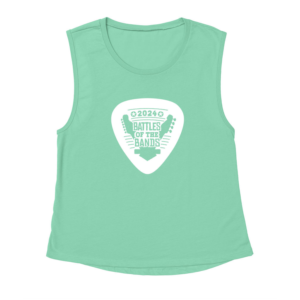 Women's Tank Tops - Battle of the Bands Guitar Pick